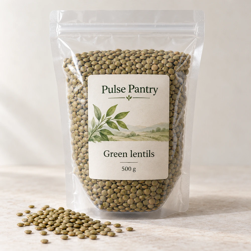 Green lentils